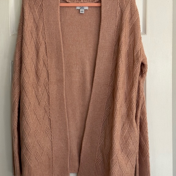 croft & barrow Sweaters - 💕🌈💕 Croft & Barrow Brand Women’s Open Pink Cardigan Side Pockets 🥰